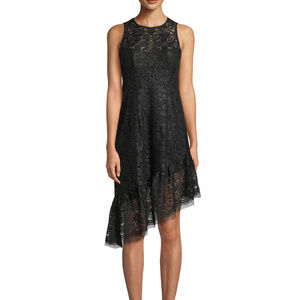 NANETTE LEPORE Mata Hari Asymmetric Sequined Dress